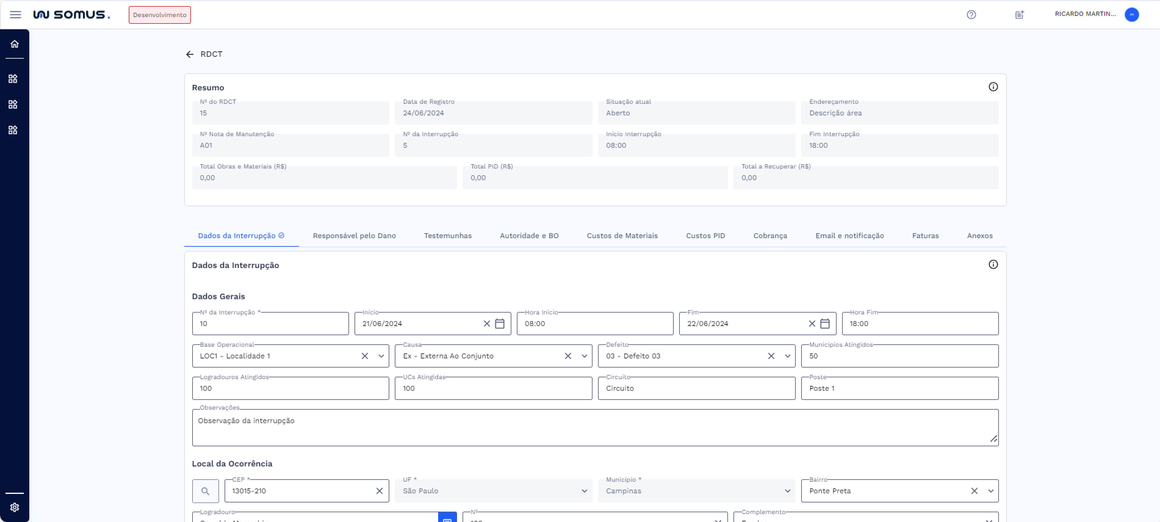Acesso ao processo do RDCT